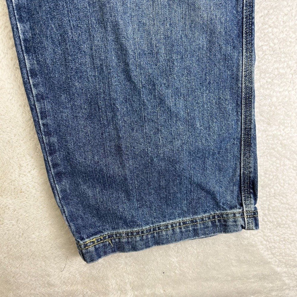 Vintage Levi's SilverTab Carpenter Jeans Mens 38x32 Blue Denim Workwear Pockets - Picture 8 of 16